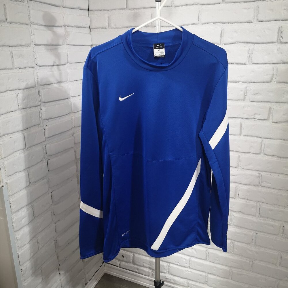 Nike Soccer Men's Size Medium Manchester United Logo Football Collection Polo